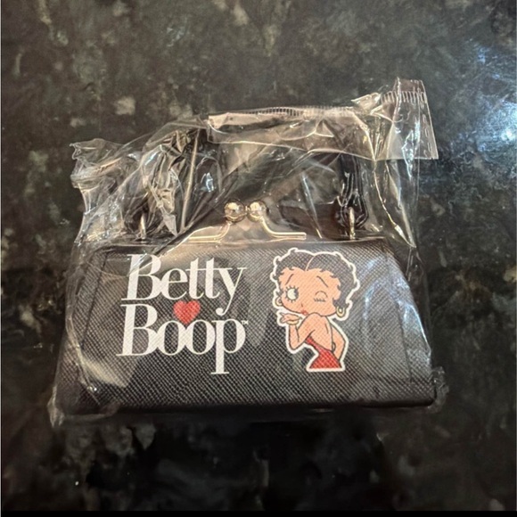 Betty Boop Black and Silver Mini Bag - Picture 2 of 2